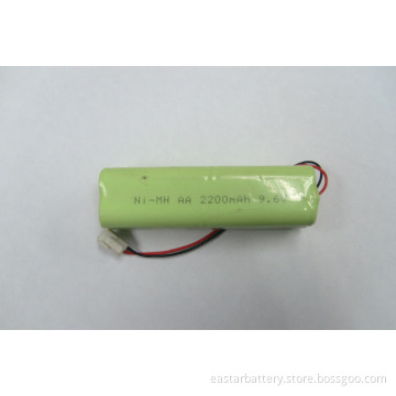 Rechargeable NiMH AA 9.6V Global Batteries